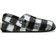 ClassicBuffCheckCozzzySlipper  - Black/White