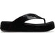 W's Getaway Platf Patent Flip - Black
