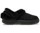 Cls Unfurgettable Suede Clog  - Black
