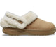Cls Unfurgettable Suede Clog  - Sepia