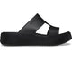 W's Getaway Platform H-Strap  - Black