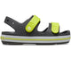 T's Crocband Cruiser Sandal  - Slate Grey/Acidity